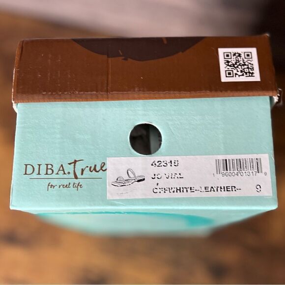 Diba True Jo Vial Leather Braided Sandal in Off White, Size 9. New in Box! - Picture 16 of 16